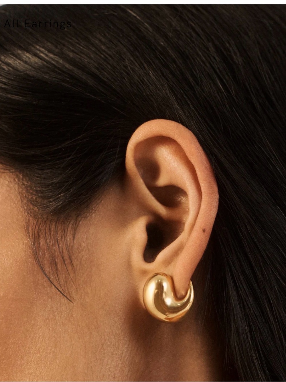 MONICA VINADER Nura Earrings 18k gold vermeil